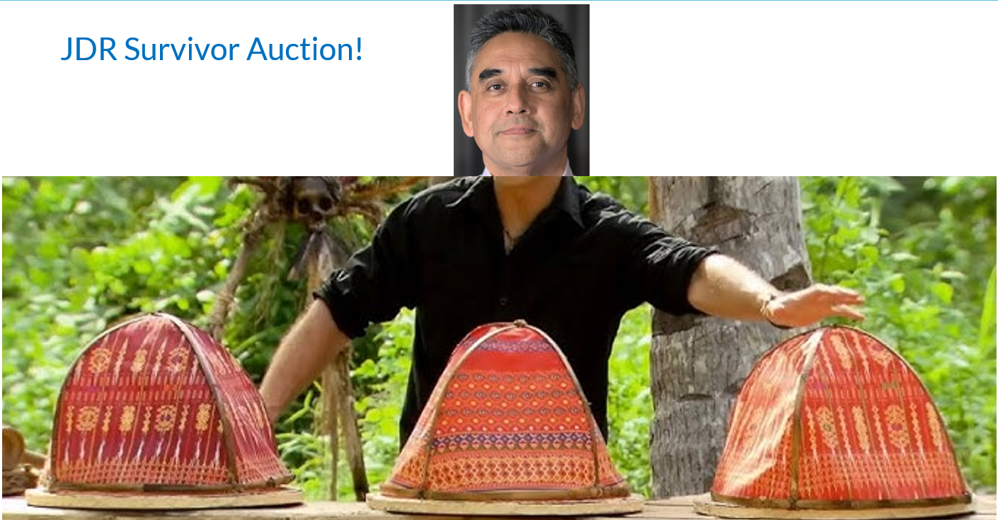 The inaugural JDR Auction!